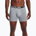 Under Armour Charged Cotton boxer uomo 6 In 3 pezzi grigio 8