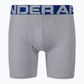 Under Armour Charged Cotton boxer uomo 6 In 3 pezzi grigio 6