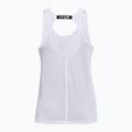Canotta Under Armour Fly By bianco/bianco/riflettente da donna per il running 2
