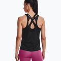 Under Armour Fly By Tank canotta da corsa donna nero/nero/riflettente 2