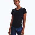 Maglietta da running Under Armour Streaker donna nero/nero/riflettente 3