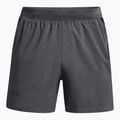 Pantaloncini da corsa Under Armour Launch Sw 5'' uomo grigio pece/nero/riflettente 4