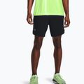Under Armour Launch Sw 7'' 2N1 pantaloncini da corsa da uomo nero/nero/riflettente 3