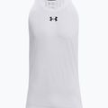 Under Armour Baseline Cotton Tank maglia da basket da uomo bianco/nero/nero 5