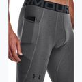 Leggings da allenamento Under Armour HeatGear carbon heather/nero per uomo 4