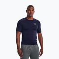 Maglietta da allenamento Under Armour HG Armour Comp midnight navy/bianco da uomo