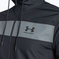 Under Armour Sportstyle Windbreaker giacca da allenamento da uomo nero/grigio campo/nero 3