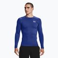 Under Armour HG Armour Comp royal/bianco a maniche lunghe da allenamento da uomo