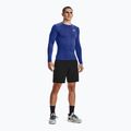 Under Armour HG Armour Comp royal/bianco a maniche lunghe da allenamento da uomo 3