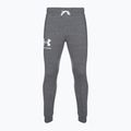 Pantaloni Under Armour Ua Rival Terry Jogger da uomo grigio pece, erica chiara/bianco anice 5