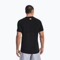 Maglietta da allenamento Under Armour UA Hg Armour Fitted nero/bianco da uomo 3