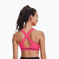 Reggiseno fitness Under Armour Crossback Mid cerise/cerise/nero 2