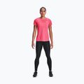 Maglietta da allenamento Under Armour Tech SSC da donna - Twist cerise/pink lemonade/argento metallico 2