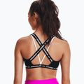 Reggiseno fitness Under Armour Crossback Low nero/bianco/bianco 2
