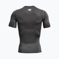 Maglietta da allenamento Under Armour da uomo HG Armour Comp carbon heather/nero 6