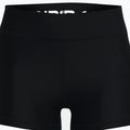 Pantaloncini da allenamento Under Armour Mid Rise nero/bianco da donna 3