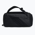 Under Armour Contain Duo Duffle M 50 l borsa da allenamento nero/nero/argento metallico 7