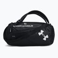 Under Armour Contain Duo Duffle S 40 l borsa da allenamento nero/nero/argento metallico 9