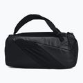 Under Armour Contain Duo Duffle S 40 l borsa da allenamento nero/nero/argento metallico 10