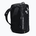 Under Armour Contain Duo Duffle S 40 l borsa da allenamento nero/nero/argento metallico 11