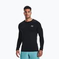 Under Armour uomo manica lunga da allenamento UA Hg Armour Fitted nero/bianco 3
