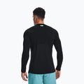 Under Armour uomo manica lunga da allenamento UA Hg Armour Fitted nero/bianco 4