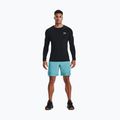 Under Armour uomo manica lunga da allenamento UA Hg Armour Fitted nero/bianco 5