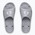 Under Armour Locker IV SL Ciabatte da uomo mod grigio/mod grigio/bianco 11