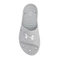 Under Armour Locker IV SL Ciabatte da uomo mod grigio/mod grigio/bianco 5