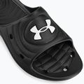 Under Armour Locker IV SL infradito da uomo nero/nero/bianco 7