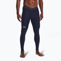 Leggings da allenamento Under Armour HeatGear bianco/marino notte da uomo