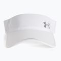 Visiera Under Armour Launch Run Isochill bianca da uomo 4