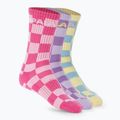 Calze da donna IMPALA Skate 3 paia check