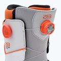 Scarponi da snowboard ThirtyTwo Lashed Double Boa Powell '22 da uomo grigio/bianco/arancio 6