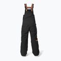 Pantaloni da snowboard per bambini ThirtyTwo Youth Basement Bib nero/arancio 2