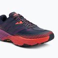 Scarpe da corsa da donna HOKA Speedgoat 4 spazio esterno/corallo caldo 7