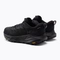 Scarpe da trekking da uomo HOKA Kaha Low GTX nero/grigio carbone 3
