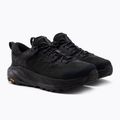 Scarpe da trekking da uomo HOKA Kaha Low GTX nero/grigio carbone 5