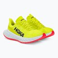 Scarpe da corsa da donna HOKA Carbon X 2 evening primrose/fiesta 5