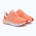 Scarpe da corsa da donna HOKA Arahi 5 cantalupo/peonia argentata 4