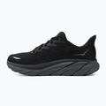 Scarpe da corsa da uomo HOKA Clifton 8 nero/nero 3