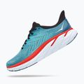 Scarpe da corsa da uomo HOKA Clifton 8 vero teal/aquarelle 12