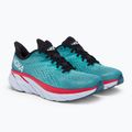 Scarpe da corsa da uomo HOKA Clifton 8 vero teal/aquarelle 4