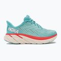 Scarpe da corsa da donna HOKA Clifton 8 Wide aquarelle/eggshell blue 2