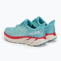 Scarpe da corsa da donna HOKA Clifton 8 aquarelle/eggshell blu 3