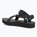 Sandali Teva Midform Universal Pride nero arcobaleno da donna 3