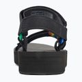 Sandali Teva Midform Universal Pride nero arcobaleno da donna 6