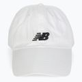 Cappello da baseball New Balance Classic a tesa curva bianco 4