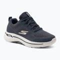 Scarpe SKECHERS Go Walk Arch Fit Idyllic da uomo, blu/bianco/oro