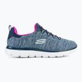 Scarpe SKECHERS Summits Quick Getaway da donna in blu/rosa 2